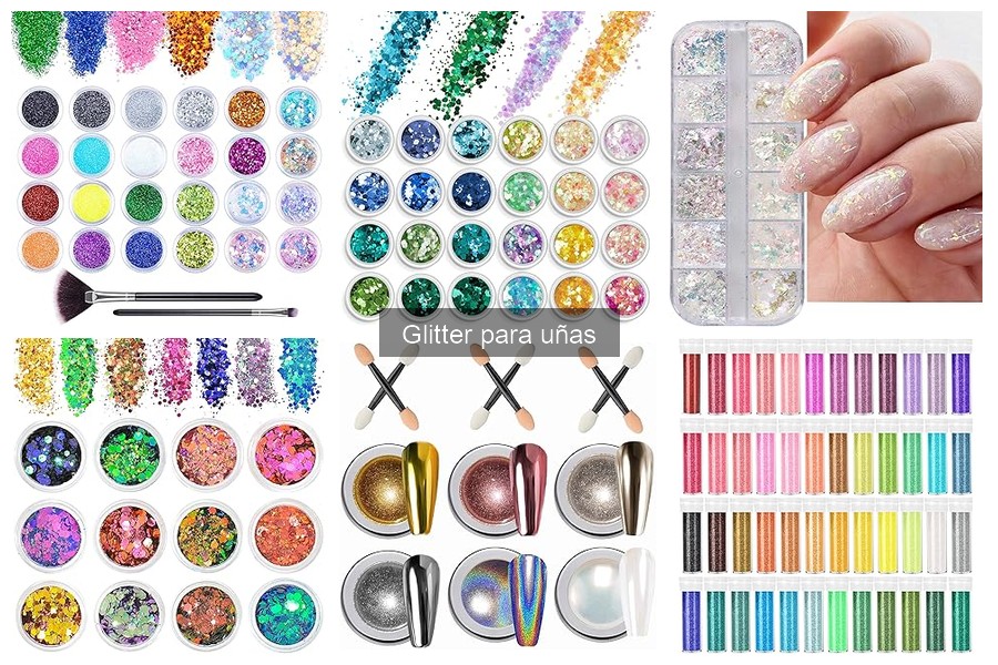 Mejores glitters para uñas según tu tipo de piel