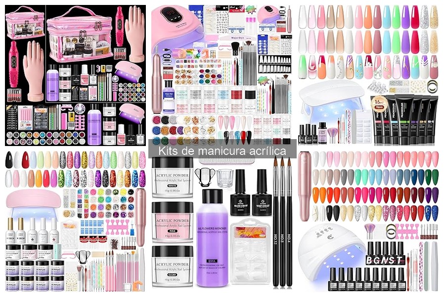 Mejores kits de manicura acrílica para principiantes