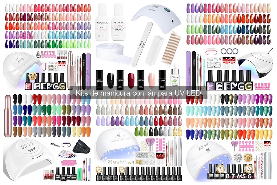 Mejores kits de manicura con lámpara UV LED en 2023