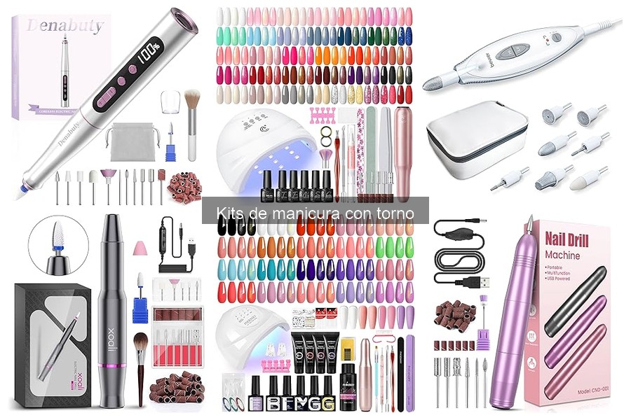 Mejores kits de manicura con torno: comparativa y opiniones