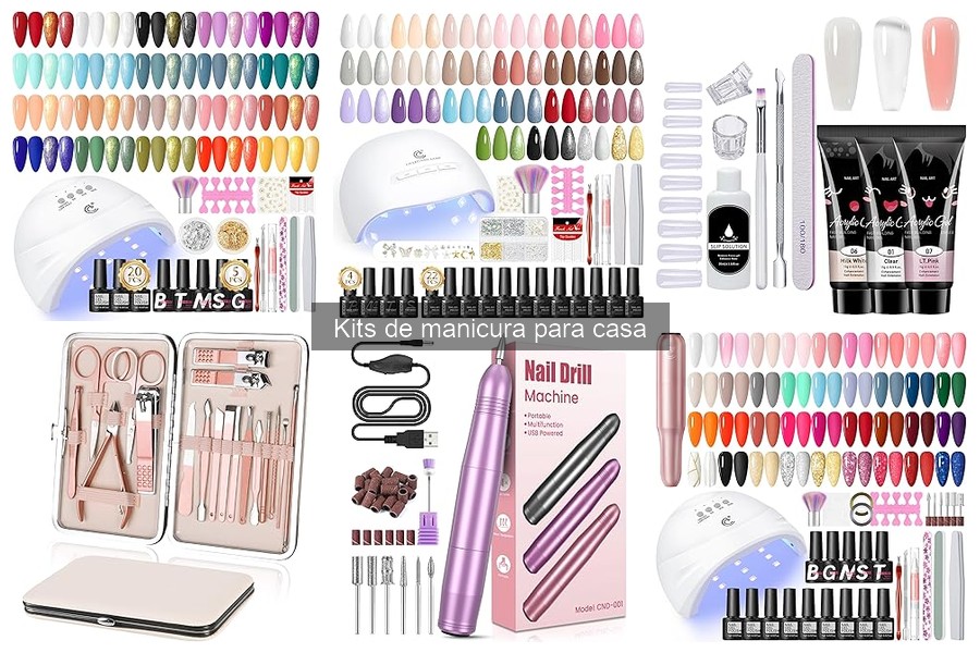 Mejores kits de manicura para uñas frágiles en casa