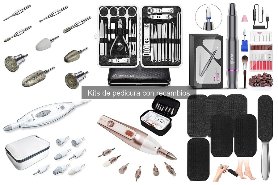 Mejores kits de pedicura con recambios: comparativa 2023