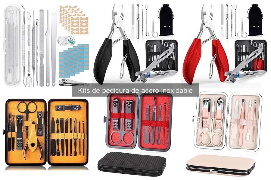 Mejores kits de pedicura de acero inoxidable del mercado