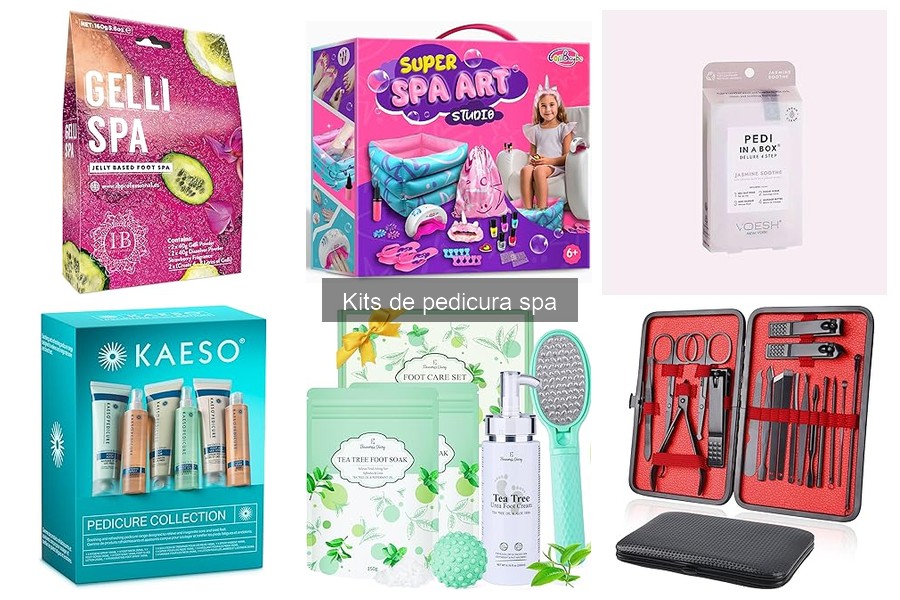 Mejores kits de pedicura spa para principiantes en casa