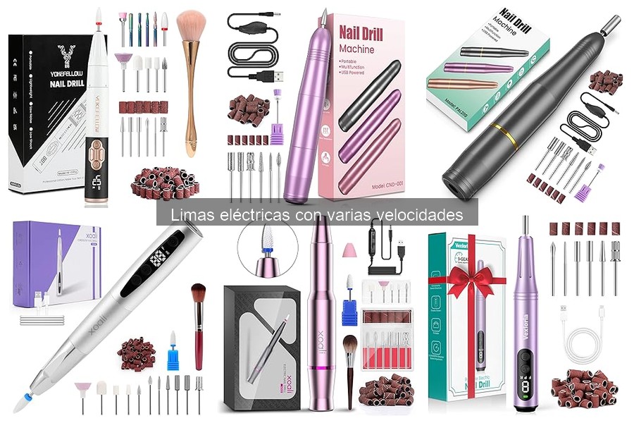 ** Mejores limas eléctricas para manicura y pedicura en casa
