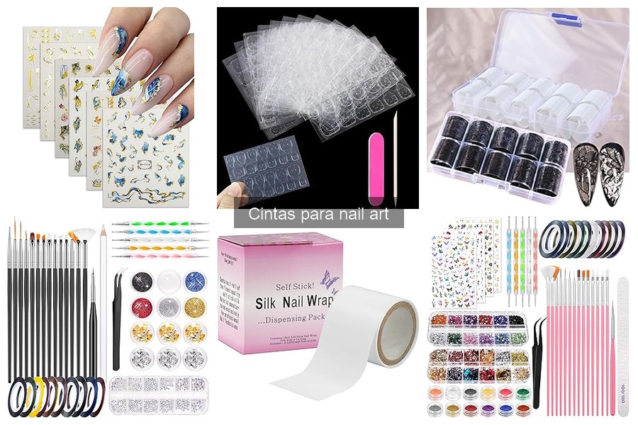 Mejores marcas de cintas para nail art: calidad y estilos