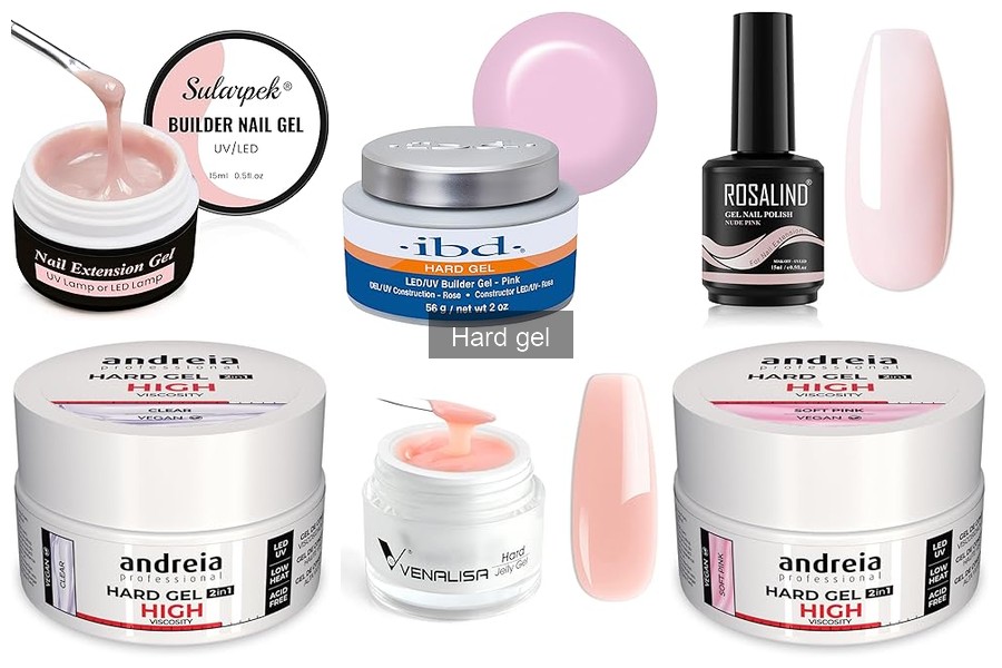 Mejores marcas de hard gel para manicura en casa