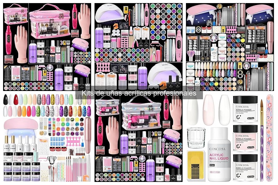 Mejores marcas de kits de uñas acrílicas del mercado