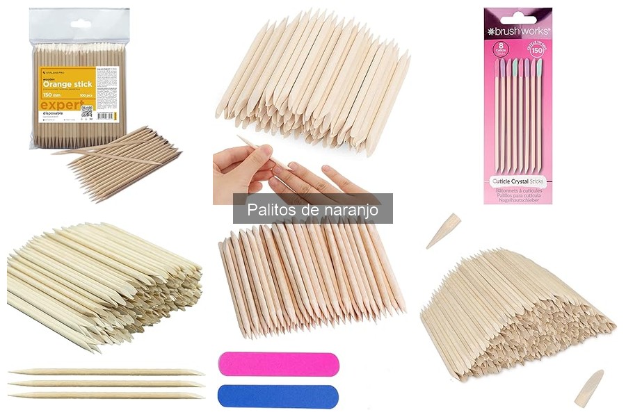 Mejores marcas de palitos de naranjo para manicura en casa