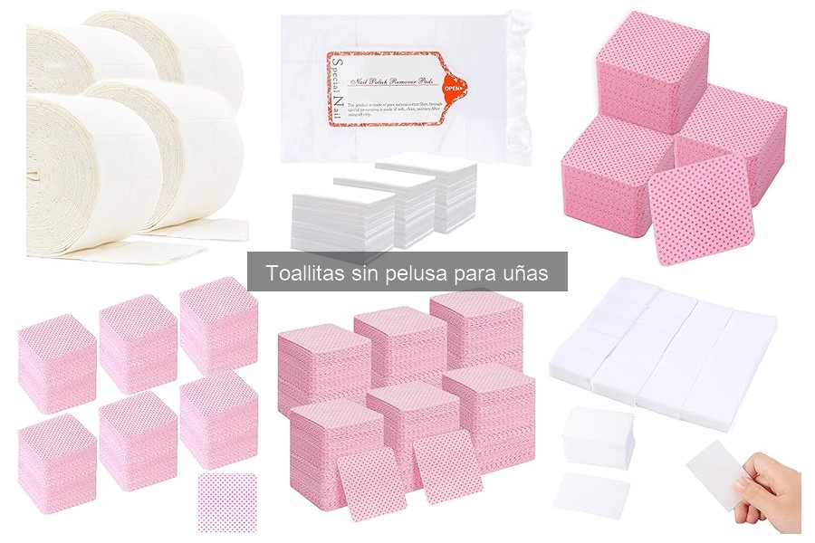 Mejores marcas de toallitas sin pelusa para uñasy comparativa