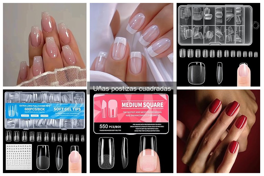 Mejores marcas de uñas postizas cuadradas para principiantes