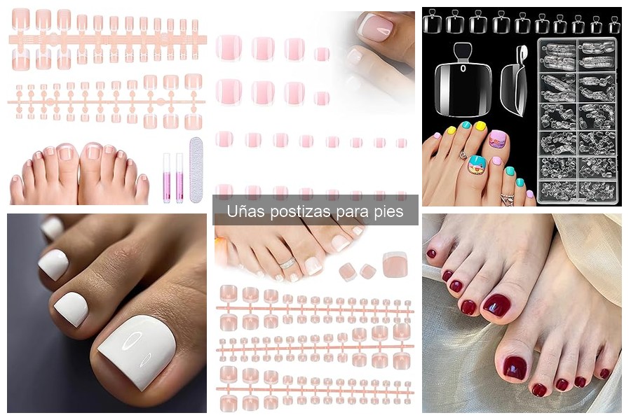 Mejores marcas de uñas postizas para pies: comparativa 2023