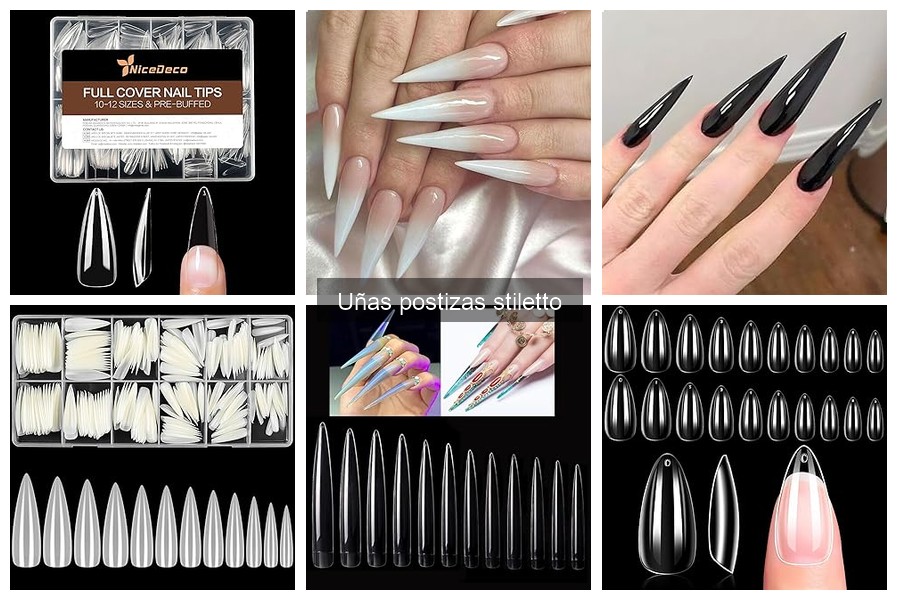 Mejores marcas de uñas postizas stiletto: comparativa 2023