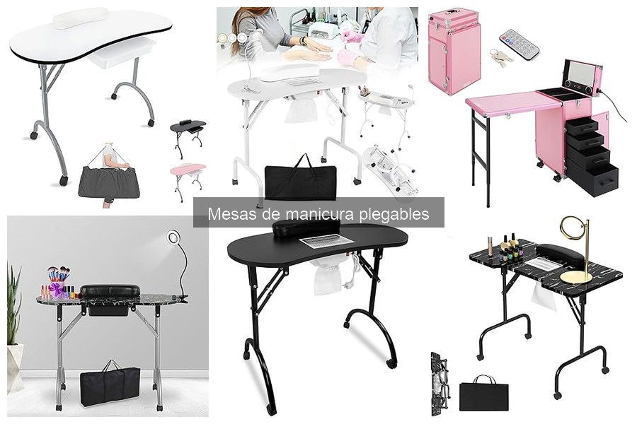 Mejores mesas de manicura plegables para principiantes