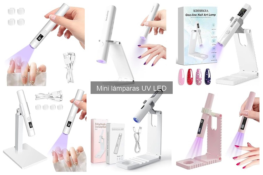 Mejores mini lámparas UV LED para manicura en casa
