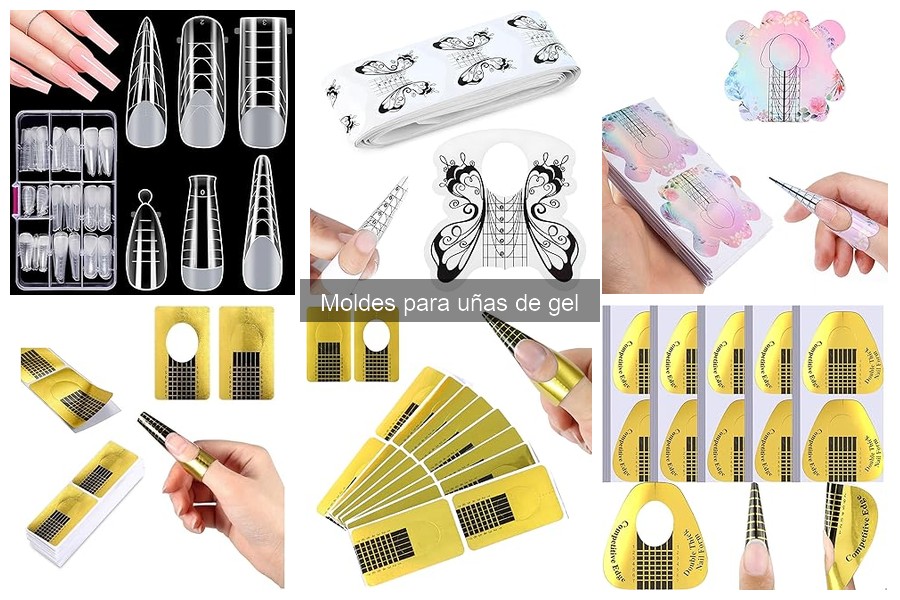Mejores moldes para uñas de gel para principiantes