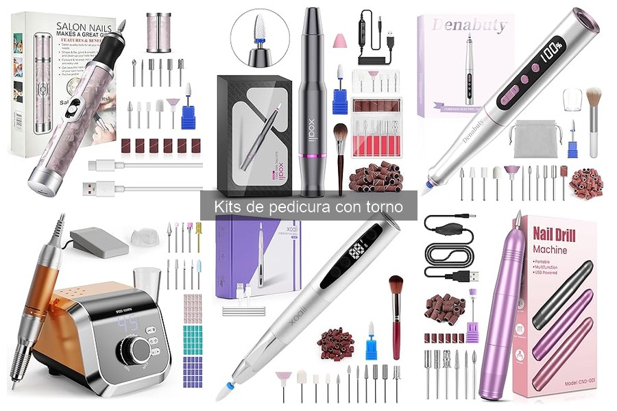 Mejores Ofertas en Kits de Pedicura con Torno