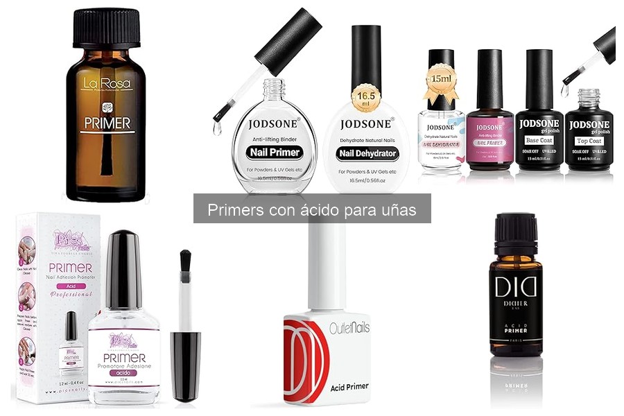 Mejores primers con ácido para principiantes en manicura