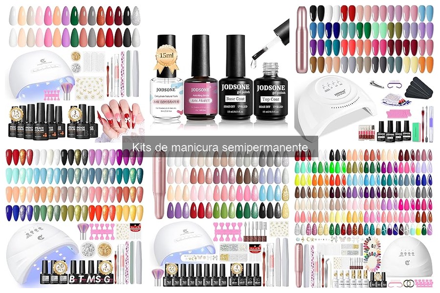 Mejores tiendas para comprar kits de manicura semipermanente en oferta