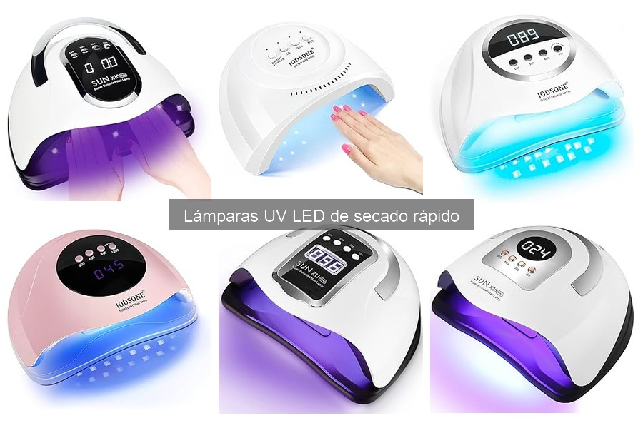 Ofertas en lámparas UV LED para manicura en casa