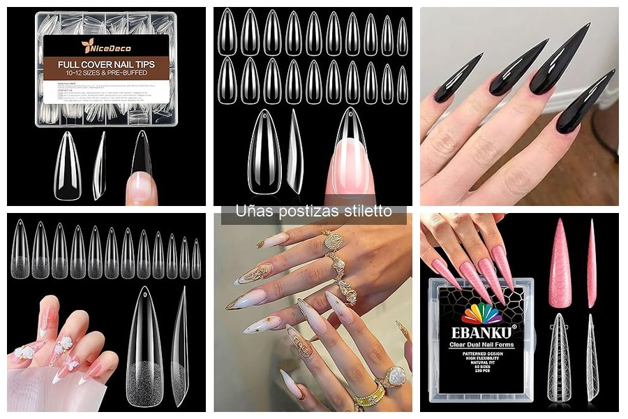 Ofertas en Uñas Postizas Stiletto: ¡Descubre Descuentos Aquí!