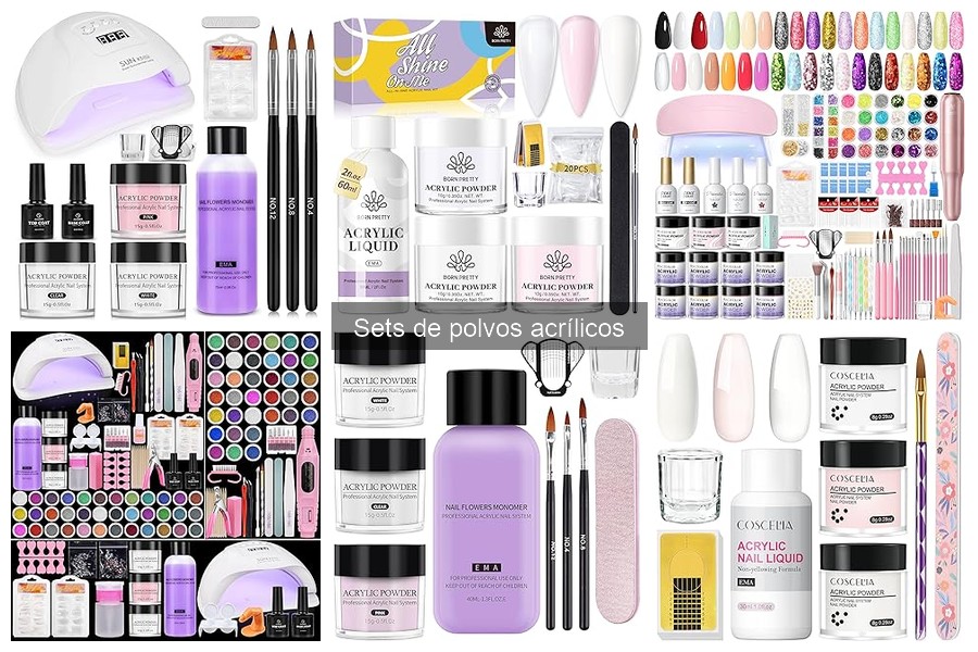 Opiniones de Sets de Polvos Acrílicos para Uñas en Casa