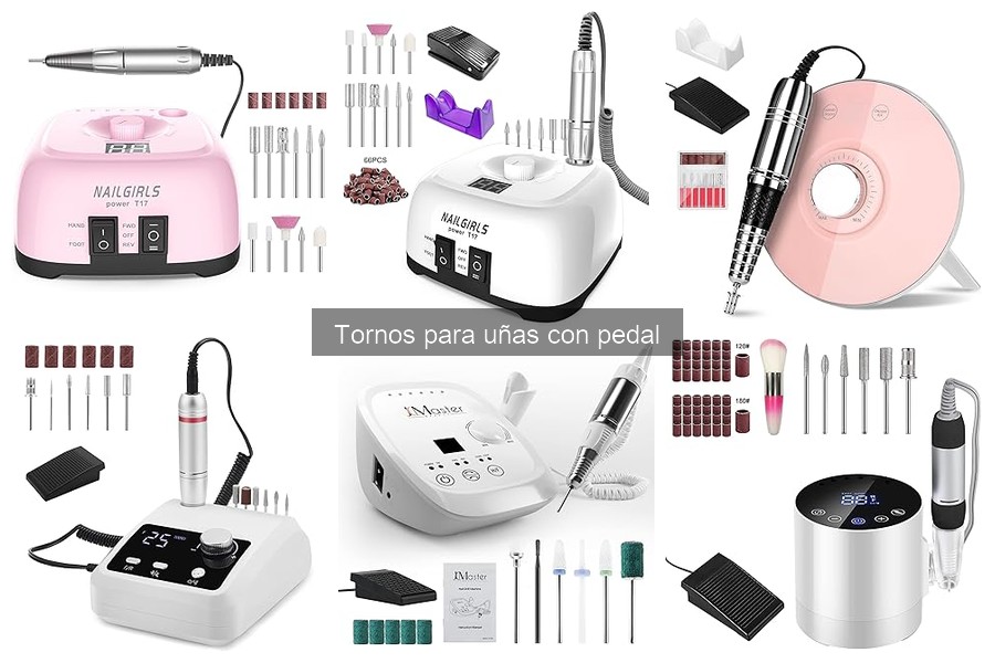 Opiniones de tornos para uñas con pedal: ¿Son efectivos?