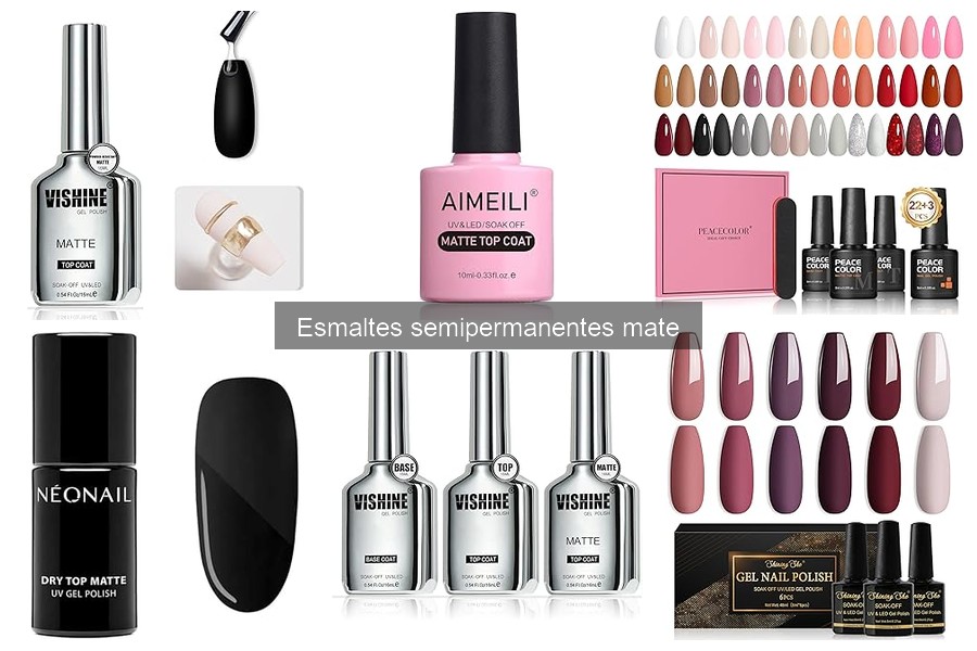 Opiniones sobre esmaltes semipermanentes mate para uñas