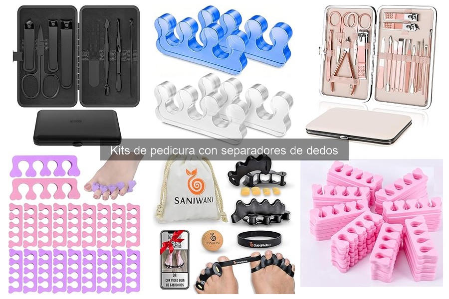 Opiniones sobre kits de pedicura con separadores de dedos