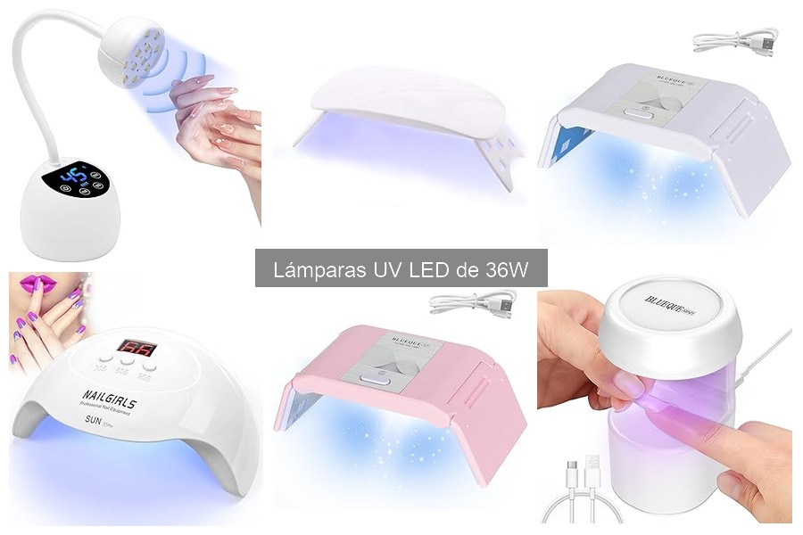 Opiniones sobre lámparas UV LED de 36W: ¿Valen la pena?