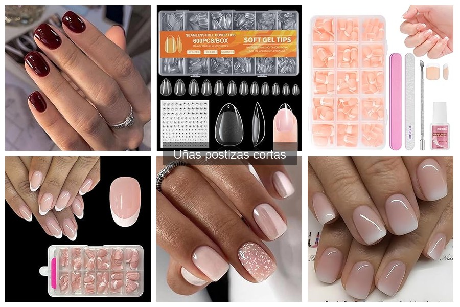 Opiniones sobre las uñas postizas cortas más populares