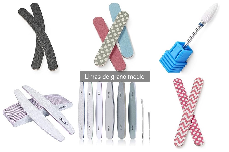 Opiniones sobre limas de grano medio para manicura y pedicura