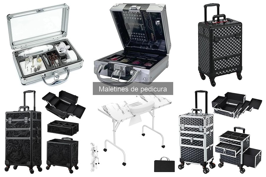 Opiniones sobre los maletines de pedicura más populares
