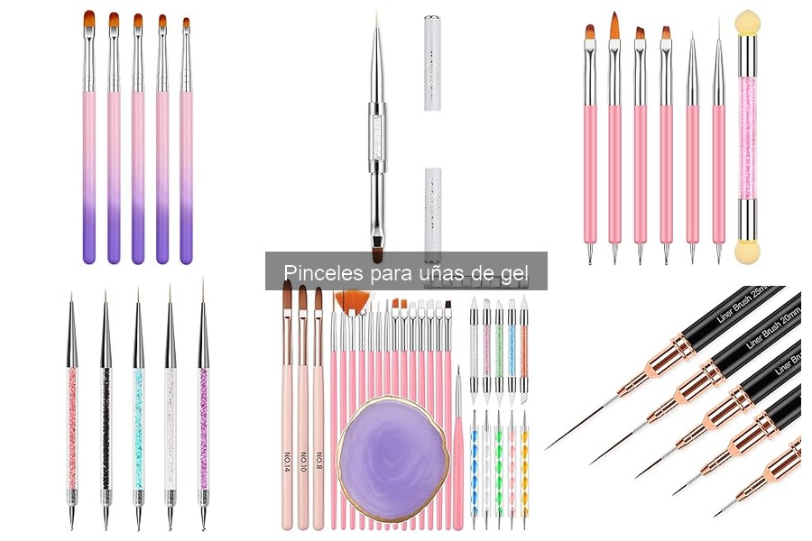 Opiniones sobre los Mejores Pinceles para Uñas de Gel