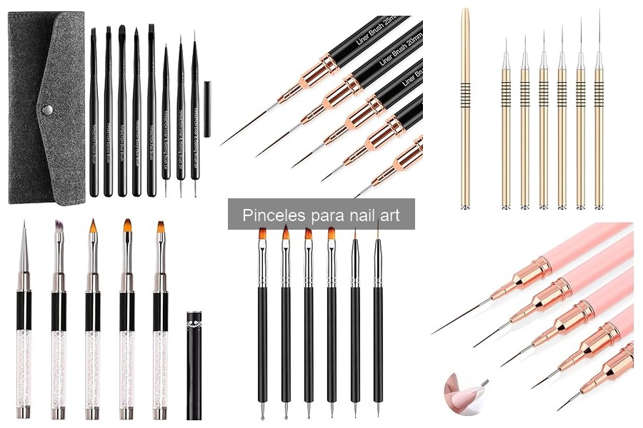 Opiniones sobre pinceles para nail art: ¿Cuál elegir?
