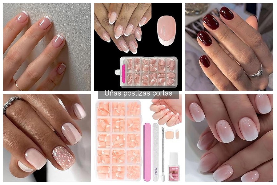 Personaliza tus uñas postizas cortas: técnicas y productos