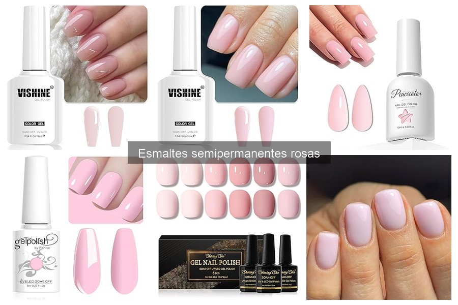 ¿Por qué se despega el esmalte semipermanente rosa? Soluciones