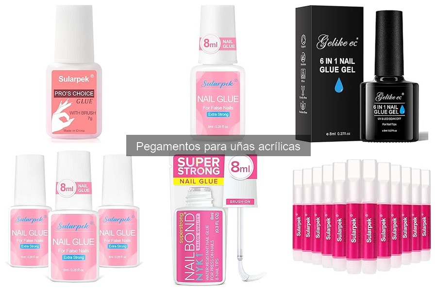Precio del pegamento para uñas acrílicas: guía de costos