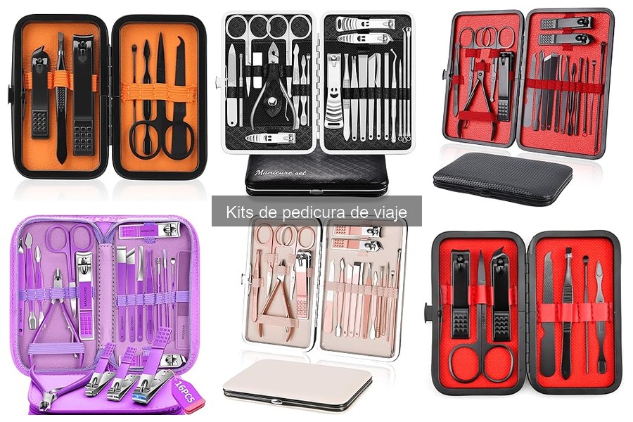 Precio promedio de kits de pedicura de viaje