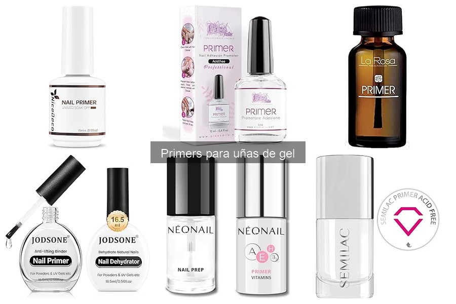 Precio promedio de primers para uñas de gel en 2023