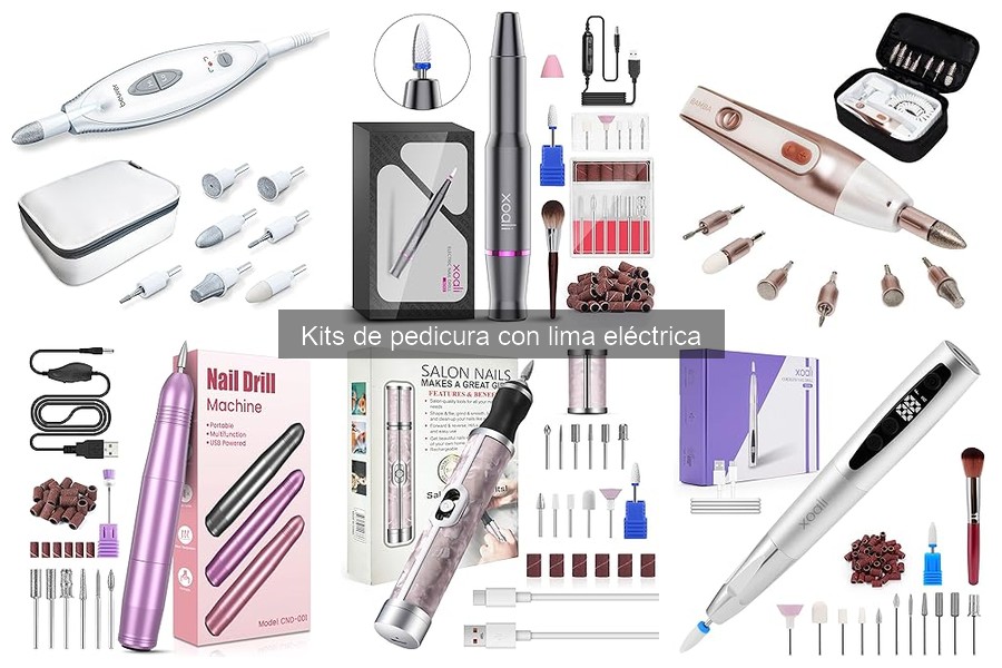 Precios de Kits de Pedicura con Lima Eléctrica 2023