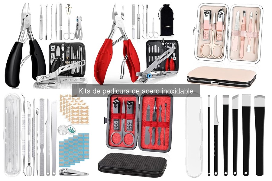 Precios de Kits de Pedicura de Acero Inoxidable 2023