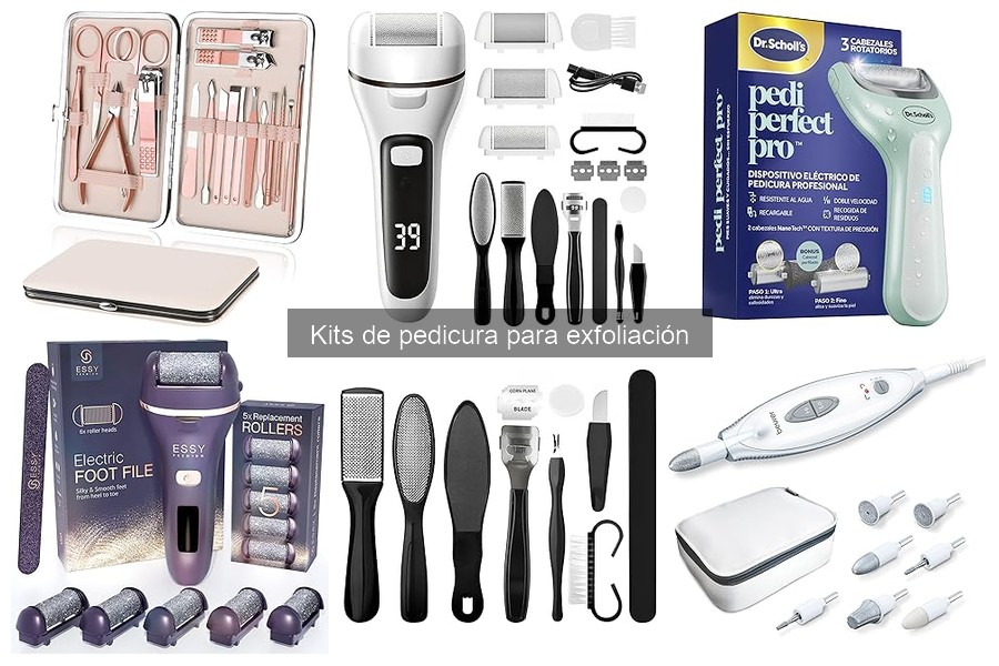 Precios de kits de pedicura para exfoliación y dónde comprarlos