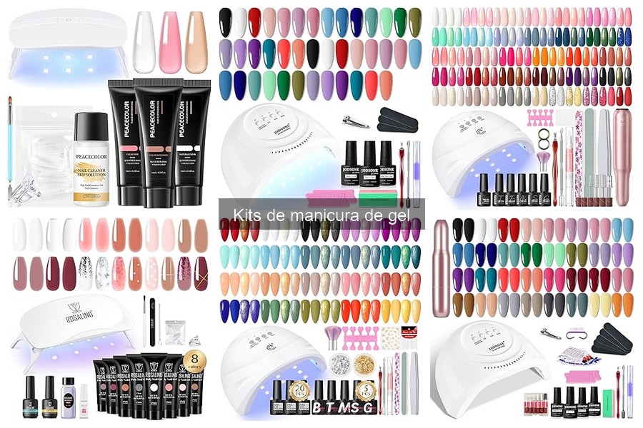 Precios promedio de kits de manicura de gel en 2023