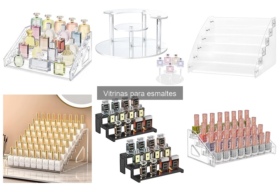 Precios promedio de vitrinas para esmaltes en 2023