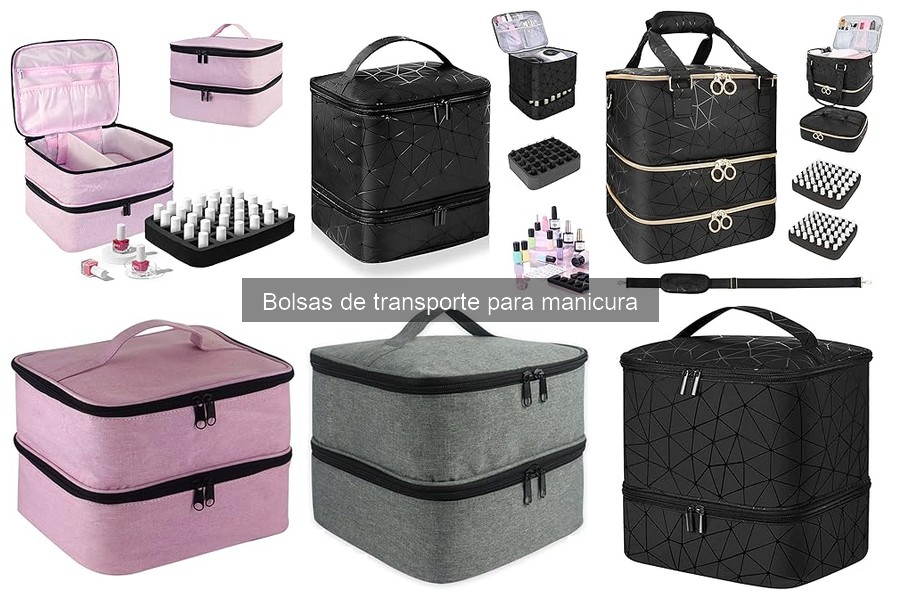 Preguntas frecuentes sobre bolsas de transporte para manicura