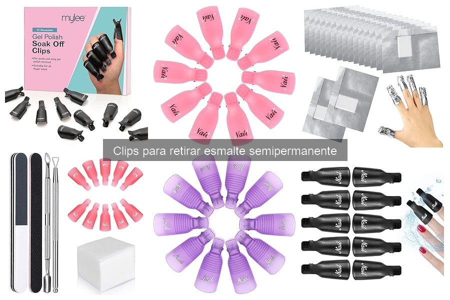 Preguntas frecuentes sobre clips para quitar esmalte semipermanente