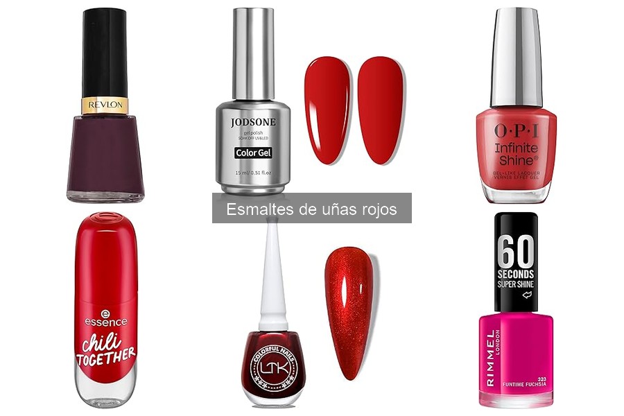 Preguntas Frecuentes sobre Esmaltes de Uñas Rojos