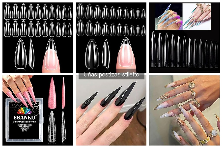 Preguntas frecuentes sobre uñas postizas stiletto