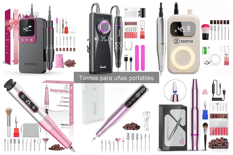 Prevención de Lesiones al Usar un Torno para Uñas Portátil